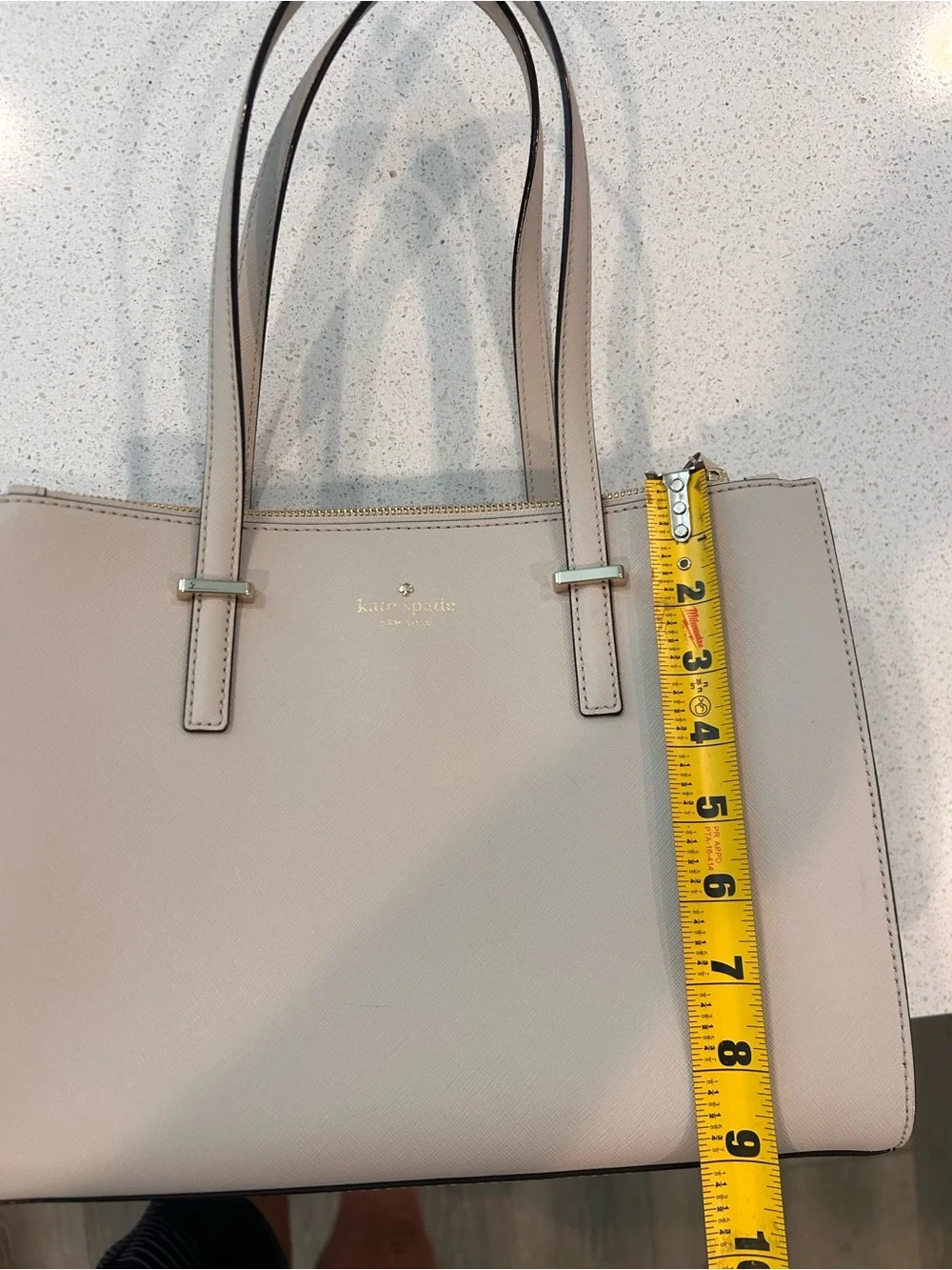 kate spade Cashew Milk Multi Leather Tote